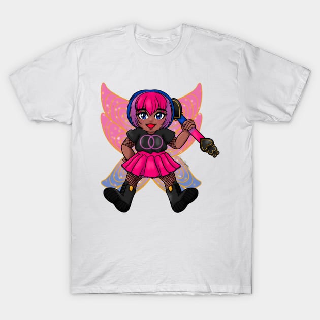 Punk Fairy T-Shirt by Boyanton Designs